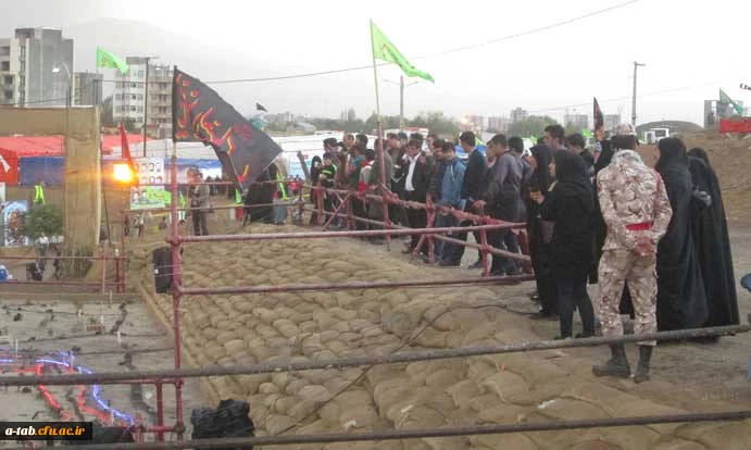 بازدید دانشجومعلّمان دانشگاه فرهنگیان اردبیل از نمایشگاه رزمی، فرهنگی عملیّات خیبر 2