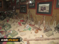 بازدید دانشجومعلّمان دانشگاه فرهنگیان اردبیل از نمایشگاه رزمی، فرهنگی عملیّات خیبر 3