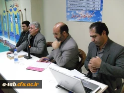 برگزاری جلسه سخنرانی با موضوع مصون سازی سرمایه های ملّی در فضای سایبری و پدافند غیر عامل 6