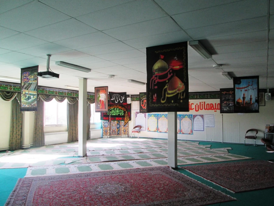 حال و هوای محرم در پردیس علامه طباطبایی اردبیل