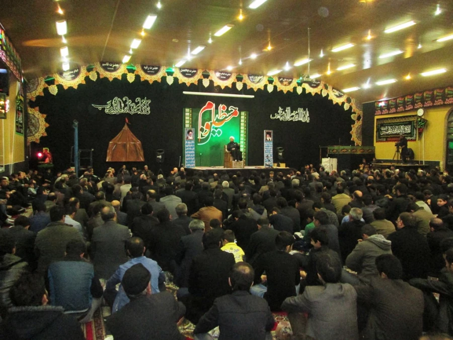 حال و هوای محرم در پردیس علامه طباطبایی اردبیل