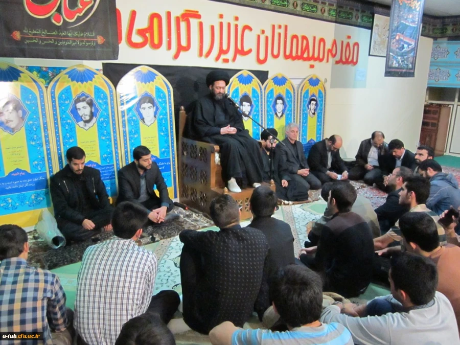 برگزاری سلسله جلسات اخلاقی دکترسیّد حسن عاملی، نماینده ی محترم مقام معظّم رهبری در استان و امام جمعه ی محبوب اردبیل در دانشگاه فرهنگیان اردبیل 10