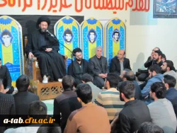 برگزاری سلسله جلسات اخلاقی دکترسیّد حسن عاملی، نماینده ی محترم مقام معظّم رهبری در استان و امام جمعه ی محبوب اردبیل در دانشگاه فرهنگیان اردبیل 11