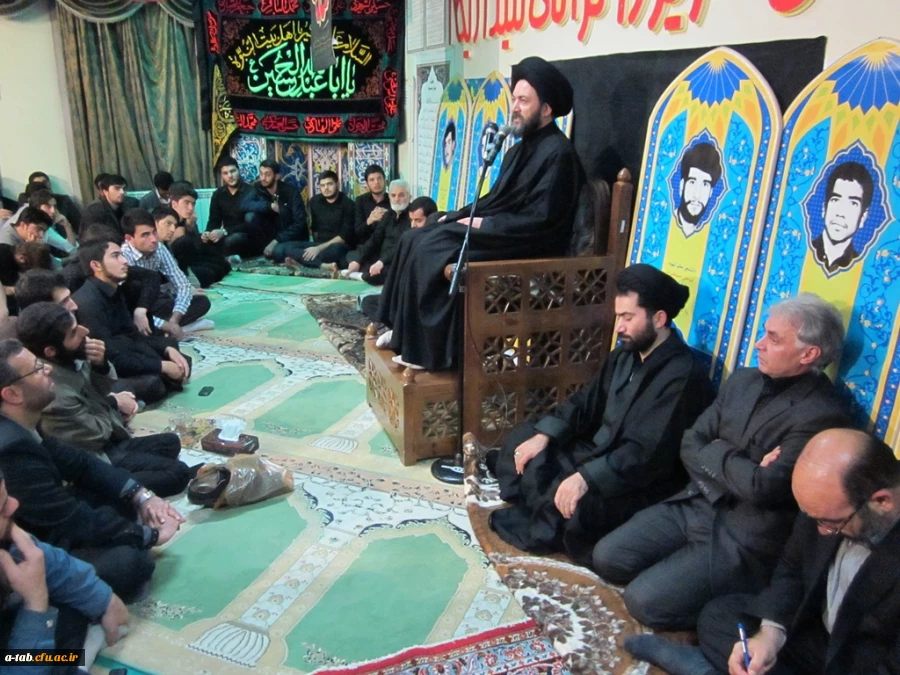 برگزاری سلسله جلسات اخلاقی دکترسیّد حسن عاملی، نماینده ی محترم مقام معظّم رهبری در استان و امام جمعه ی محبوب اردبیل در دانشگاه فرهنگیان اردبیل 12