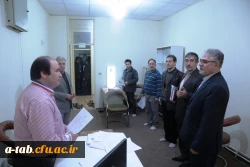 مصاحبه استخدامی  ازمعرفی شدگان سه برابر ظرفیت آزمون  استخدام پیمانی سال 1394  وزارت آموزش و پرورش در پردیس علّامه طباطبایی اردبیل برگزار شد. 2