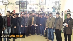 به مناسبت هفته ی کتاب و کتاب خوانی دانشجو معلّمان پردیس علامه طباطبایی اردبیل از کتابخانه ی مرکزی  بازدید نمودند. 2