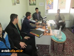 تشکیل جلسه سرگروه با مربی حلقه های صالحین به مناسبت هفته ی بسیج  در دانشگاه فرهنگیان اردبیل 2