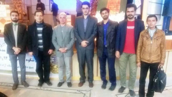 شرکت جهاد گران اردو های جهادی بسیج دانشجویی دانشگاه فرهنگیان اردبیل به همراه مدیّریت محترم امور استانی و رییس دفتر حوزه ی ریاست در همایش شکوه هجرت 5