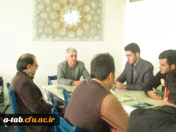 برگزاری نشست صمیمی شورای مرکزی و شورای تبیین مواضع بسیج دانشجویی دانشگاه فرهنگیان اردبیل با ریاست محترم و کارشناس مسوول فرهنگی پردیس علّامه طباطبایی(ره) به مناسبت هفته ی بسیج 2