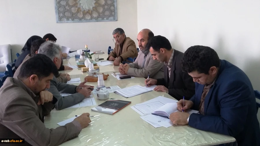 جلسه شورای فرهنگی و اجتماعی مدیریت پردیس های استان اردبیل در محل پردیس علامه طباطبایی با حضور اعضای شورا تشکیل شد 3