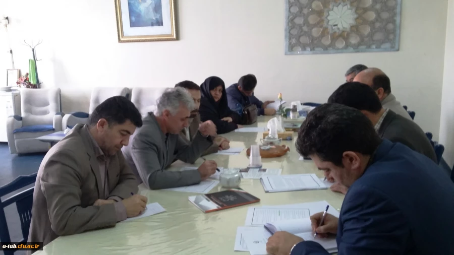 جلسه شورای فرهنگی و اجتماعی مدیریت پردیس های استان اردبیل در محل پردیس علامه طباطبایی با حضور اعضای شورا تشکیل شد 2