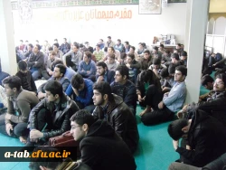 برگزاری مراسم گرامی داشت 16 آذر روز دانشجو در پردیس علامه طباطبایی اردبیل
 3