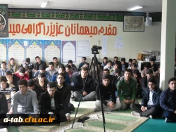 برگزاری مراسم گرامی داشت 16 آذر روز دانشجو در پردیس علامه طباطبایی اردبیل
 4