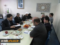 سومین جلسه ی شورای فرهنگی اجتماعی مدیریّت استانی در محل پردیس علامه طباطبایی تشکیل گردید 4