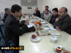 سوّمین جلسه ی شورای فرهنگی اجتماعی مدیریّت استانی در محل پردیس علامه طباطبایی تشکیل گردید 2