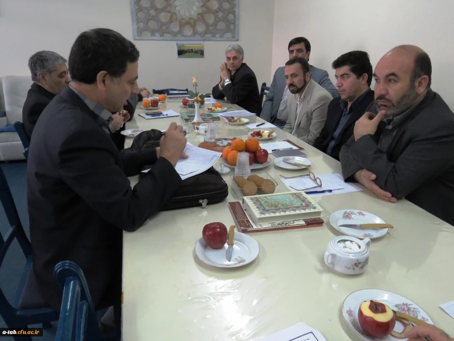 سوّمین جلسه ی شورای فرهنگی اجتماعی مدیریّت استانی در محل پردیس علامه طباطبایی تشکیل گردید 2