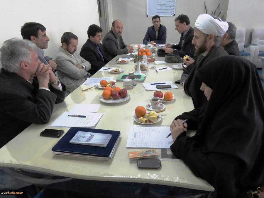 سوّمین جلسه ی شورای فرهنگی اجتماعی مدیریّت استانی در محل پردیس علامه طباطبایی تشکیل گردید 3