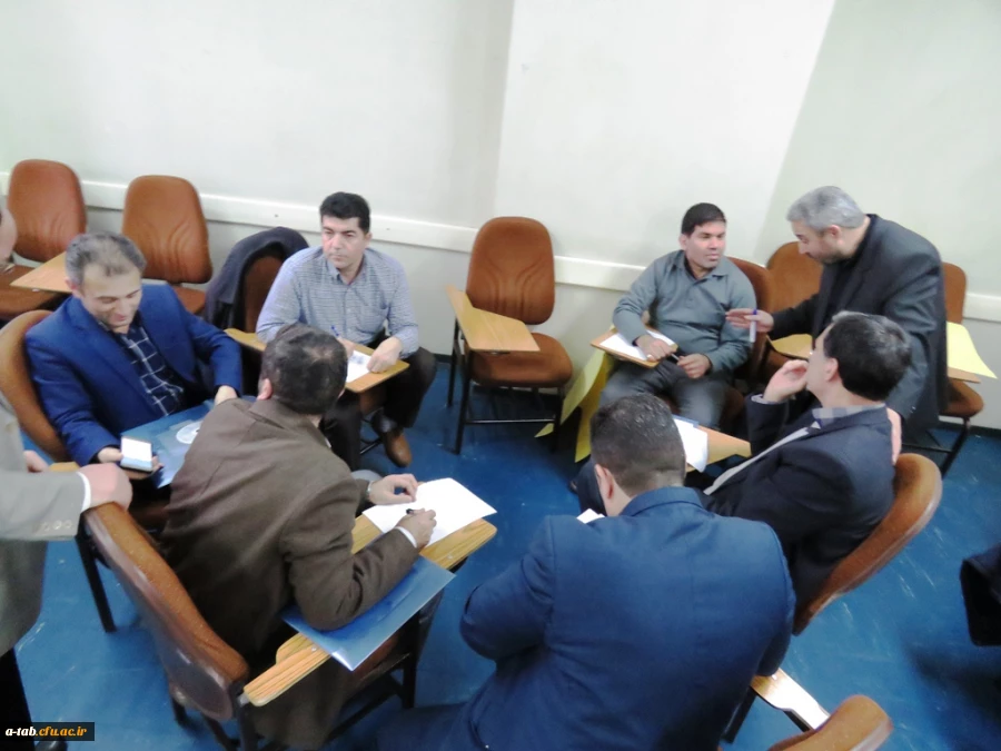 دوره ی کارورزی  در پردیس علامه طباطبایی اردبیل برگزار  شد. 2