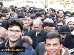 حضور اساتید، کارکنان و دانشجو معلّمان دانشگاه فرهنگیان پردیس علامه طباطبایی اردبیل در جشن بزرگ پیروزی انقلاب شکوهمند اسلامی 3