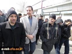 حضور اساتید، کارکنان و دانشجو معلّمان دانشگاه فرهنگیان پردیس علامه طباطبایی اردبیل در جشن بزرگ پیروزی انقلاب شکوهمند اسلامی 6