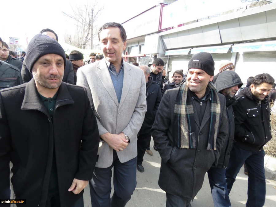 حضور اساتید، کارکنان و دانشجو معلّمان دانشگاه فرهنگیان پردیس علامه طباطبایی اردبیل در جشن بزرگ پیروزی انقلاب شکوهمند اسلامی 6