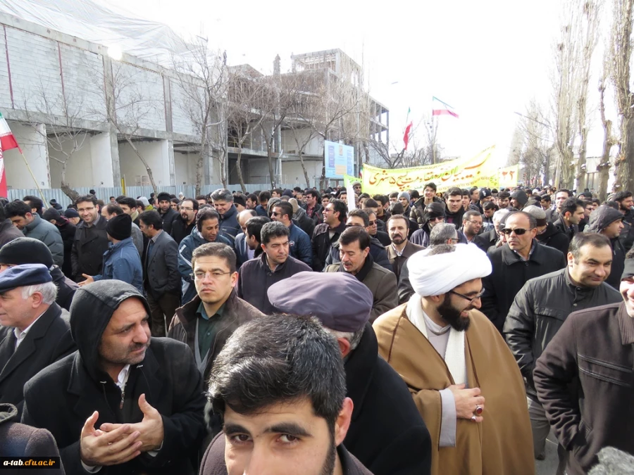 حضور اساتید، کارکنان و دانشجو معلّمان دانشگاه فرهنگیان پردیس علامه طباطبایی اردبیل در جشن بزرگ پیروزی انقلاب شکوهمند اسلامی 5