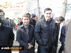 حضور اساتید، کارکنان و دانشجو معلّمان دانشگاه فرهنگیان پردیس علامه طباطبایی اردبیل در جشن بزرگ پیروزی انقلاب شکوهمند اسلامی 8