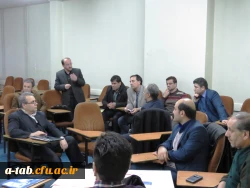 دوّمین دوره ی کارورزی با حضور مدرسان درس کارورزی در نیمسال جاری و دیگر اعضای هیأت علمی استان در پردیس علامه طباطبایی اردبیل برگزار شد. 3