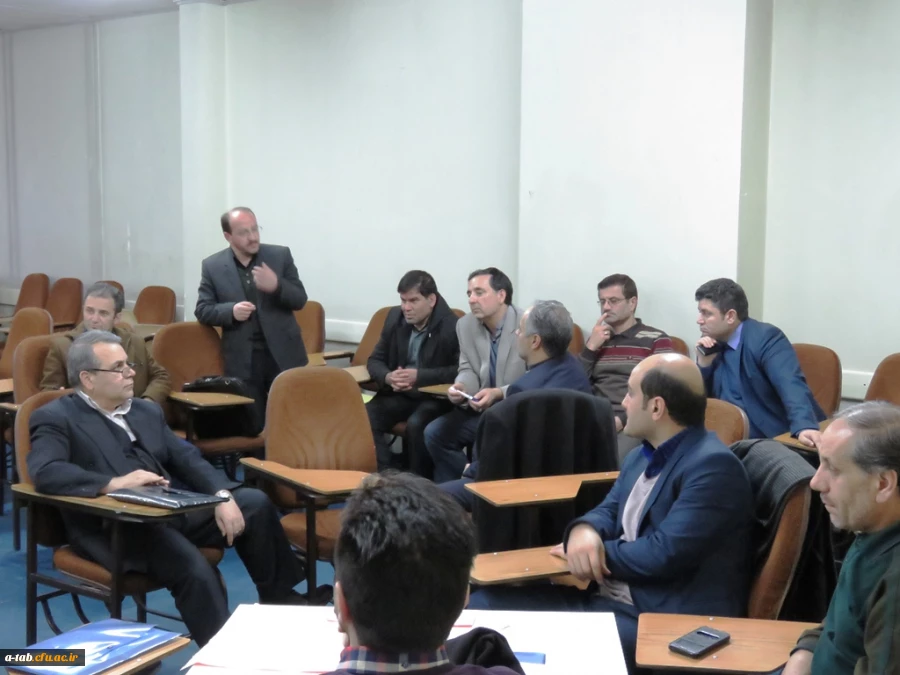 دوّمین دوره ی کارورزی با حضور مدرسان درس کارورزی در نیمسال جاری و دیگر اعضای هیأت علمی استان در پردیس علامه طباطبایی اردبیل برگزار شد. 3