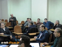 دوّمین دوره ی کارورزی با حضور مدرسان درس کارورزی در نیمسال جاری و دیگر اعضای هیأت علمی استان در پردیس علامه طباطبایی اردبیل برگزار شد. 3
