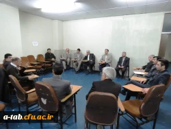 برگزاری جلسه ی ماهانه ی حلقه ی صالحین کانون بسیج اساتید دانشگاه فرهنگیان اسفند ماه 1394 3