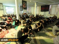 برگزاری مراسم به مناسبت  ایام فاطمیه در پردیس علامه طباطبایی اردبیل                                                                 فاطمیه؛بلندترین فریاد و عمیق ترین سکوت است. 6