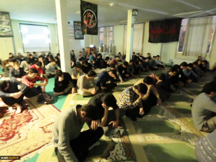 برگزاری مراسم به مناسبت  ایام فاطمیه در پردیس علامه طباطبایی اردبیل                                                                 فاطمیه؛بلندترین فریاد و عمیق ترین سکوت است. 6