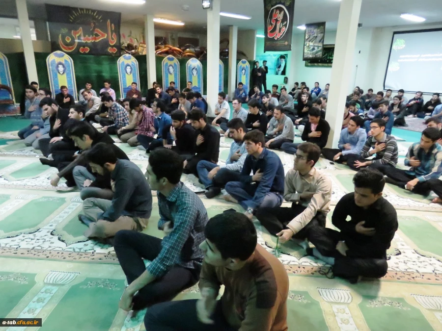 برگزاری مراسم به مناسبت  ایام فاطمیه در پردیس علامه طباطبایی اردبیل                                                                 فاطمیه؛بلندترین فریاد و عمیق ترین سکوت است. 2