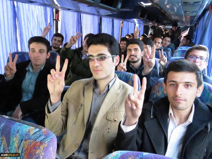 بدرقه ی کاروان دانشجو - معلّمان پردیس های استان اردبیل به اردوی راهیان نور 6