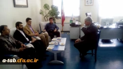 حضور مسوولان بسیج دانشجویی استان در دانشگاه فرهنگیان اردبیل و دیدار نوروزی با مدیّریت محترم امور پردیس های اردبیل 4