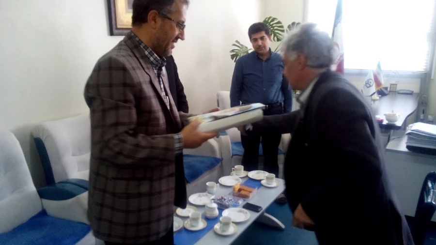 حضور مسوولان بسیج دانشجویی استان در دانشگاه فرهنگیان اردبیل و دیدار نوروزی با مدیّریت محترم امور پردیس های اردبیل 5