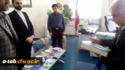 حضور مسوولان بسیج دانشجویی استان در دانشگاه فرهنگیان اردبیل و دیدار نوروزی با مدیّریت محترم امور پردیس های اردبیل 6