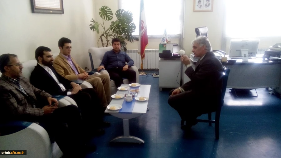 حضور مسوولان بسیج دانشجویی استان در دانشگاه فرهنگیان اردبیل و دیدار نوروزی با مدیّریت محترم امور پردیس های اردبیل 7