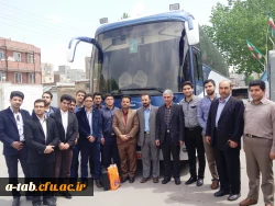 اعزام کاروان دانشجویی دانشگاه فرهنگیان استان  اردبیل برای دیدار با مقام معظم رهبری 2