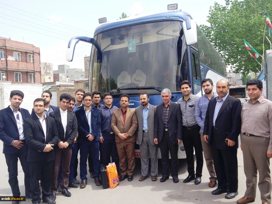 اعزام کاروان دانشجویی دانشگاه فرهنگیان استان  اردبیل برای دیدار با مقام معظم رهبری 2