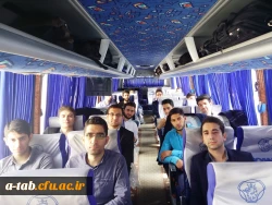 اعزام کاروان دانشجویی دانشگاه فرهنگیان استان  اردبیل برای دیدار با مقام معظم رهبری 3