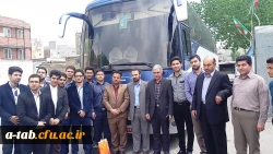 اعزام کاروان دانشجویی دانشگاه فرهنگیان استان  اردبیل برای دیدار با مقام معظم رهبری 4