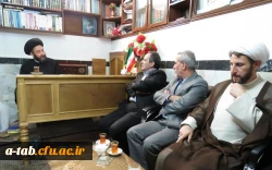 دیدار دکتر مهرمحمّدی با امام جمعه ی فرزانه و اندیشمند استان اردبیل 2