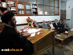 دیدار دکتر مهرمحمّدی با امام جمعه ی فرزانه و اندیشمند استان اردبیل 5