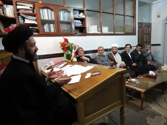 دیدار دکتر مهرمحمّدی با امام جمعه ی فرزانه و اندیشمند استان اردبیل 2