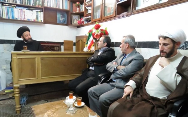 دیدار دکتر مهرمحمّدی با امام جمعه ی فرزانه و اندیشمند استان اردبیل 5