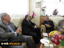 دیدار سرپرست دانشگاه فرهنگیان کشور از خانواده ی دانشجو معلّم شهید بهنام یوسفی 2
