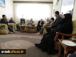 دیدار سرپرست دانشگاه فرهنگیان کشور از خانواده ی دانشجو معلّم شهید بهنام یوسفی 3