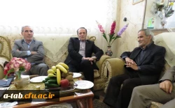 دیدار سرپرست دانشگاه فرهنگیان کشور از خانواده ی دانشجو معلّم شهید بهنام یوسفی 5